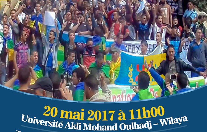 L’affiche officielle de la marche « Tuviret est kabyle » du 20 mai dévoilée