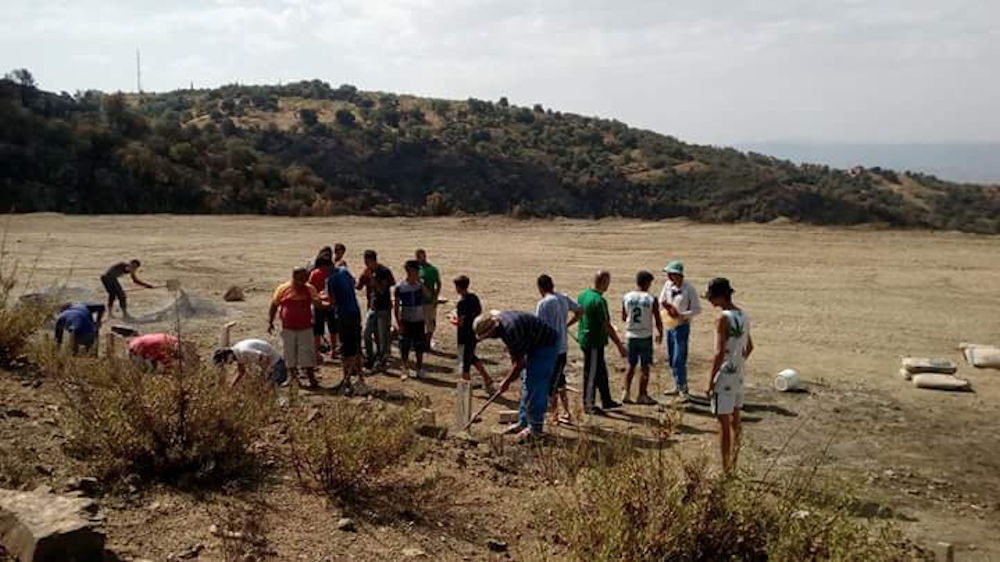 Saharidj : le stade d’Illitene réhabilité par les jeunes du village (déclaration)