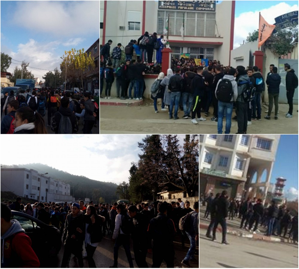 Couverture des marches de ce mercredi en Kabylie (Actualisé en temps réel)