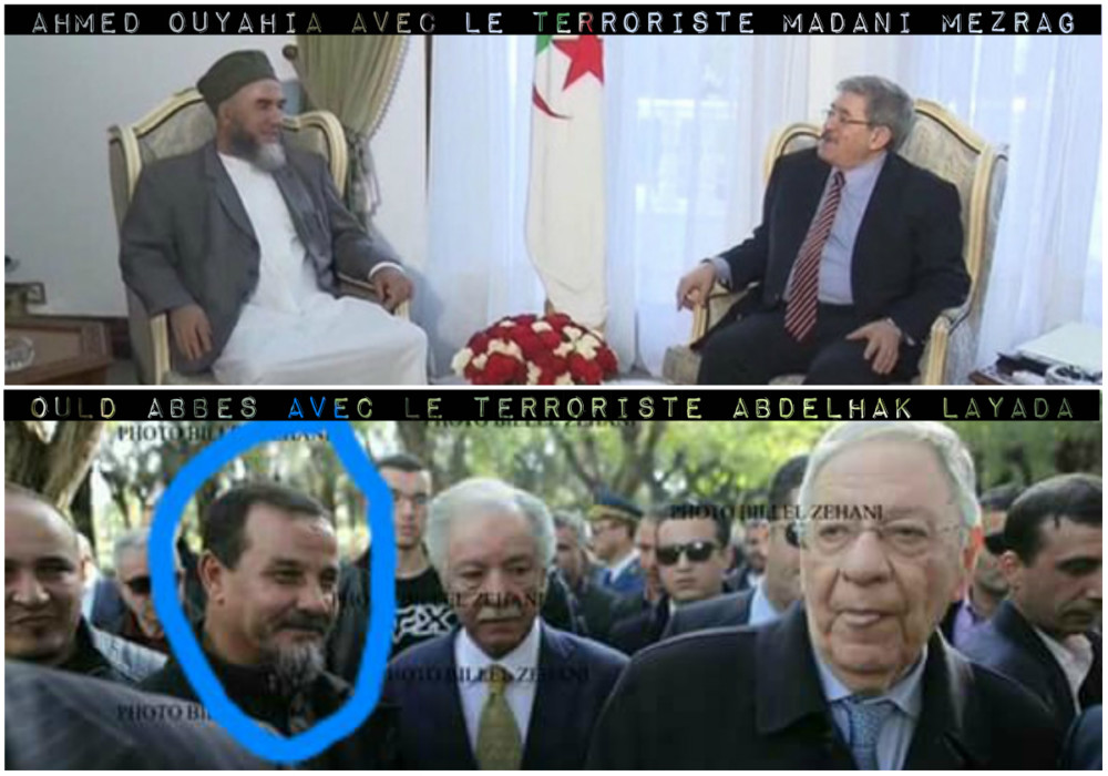 Ou quand le pouvoir algérien et les terroristes islamistes sont comme cul et chemise. Chronique de Menal At Qasi