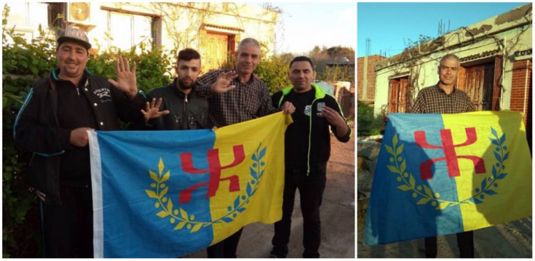 Des militants du MAK rendent visite à Slimane Bouhafs