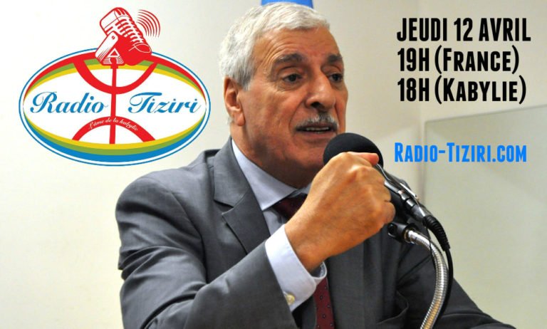 Le président Ferhat Mehenni sur Radio-Tiziri.com ce jeudi à 19h (Paris)