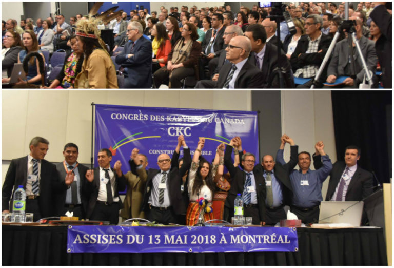 Canada : Soutien du MAK et de l’Anavad au Congrès des Kabyles du Canada (CKC)