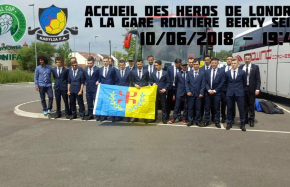 L’équipe nationale kabyle de football attendue demain dimanche à 19h40