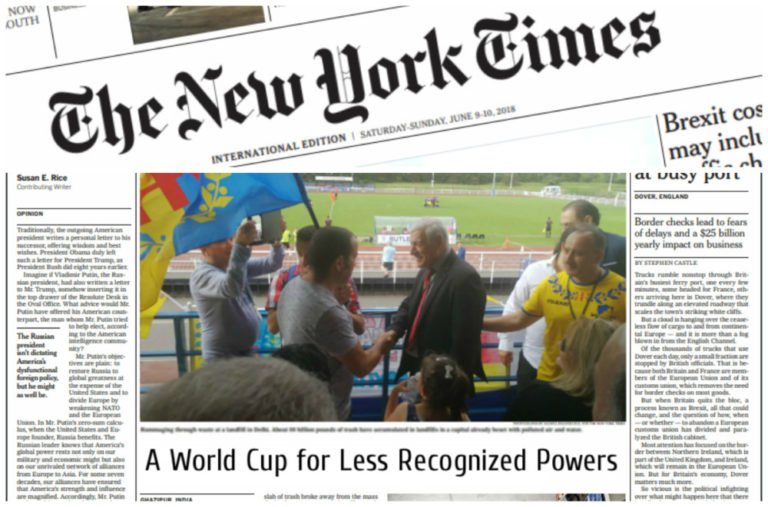 Coupe du monde : Ferhat Mehenni accorde une interview au New York Times