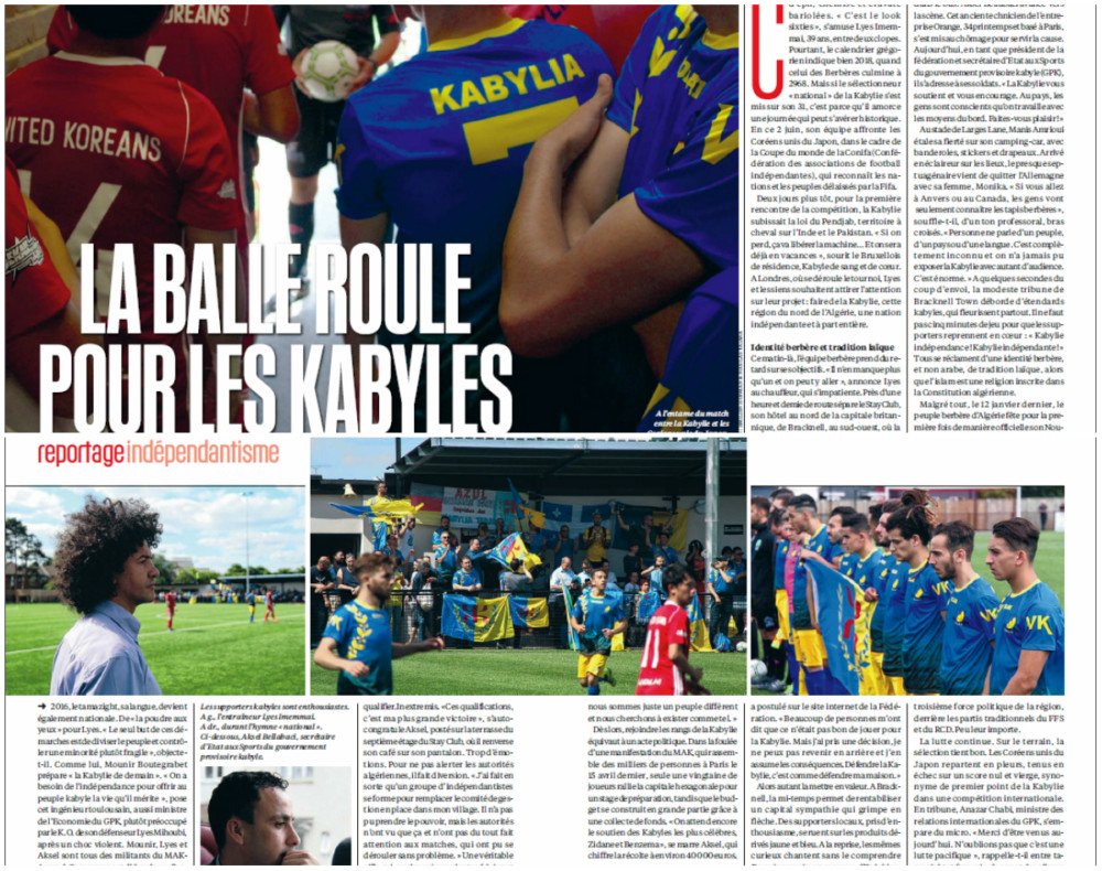 LeVif.be/L’Express publie un reportage sur l’indépendatisme kabyle