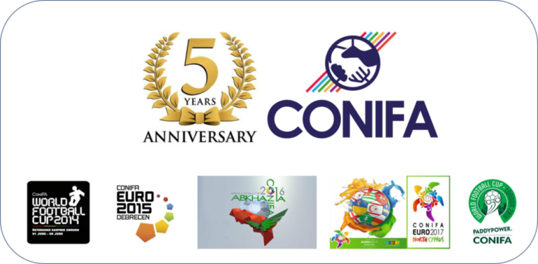 La ConIFA fête son 5ème anniversaire
