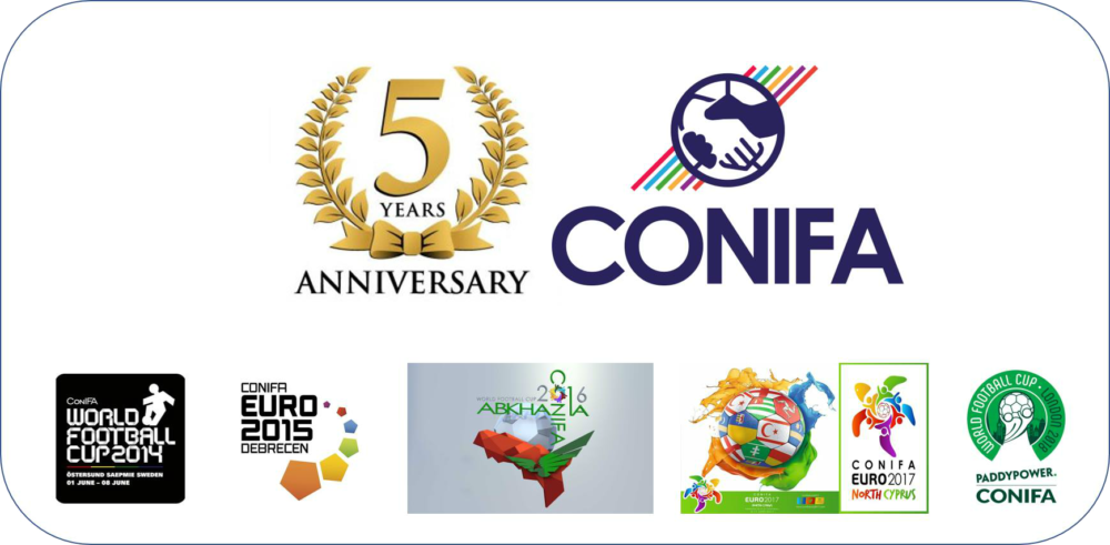 La ConIFA fête son 5ème anniversaire