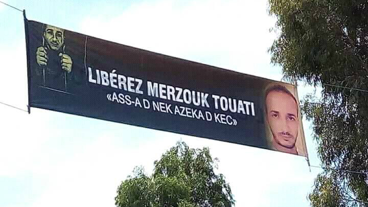 Le prisonnier d’opinion Merzouk Touati sous la protection de l’Anaya kabyle