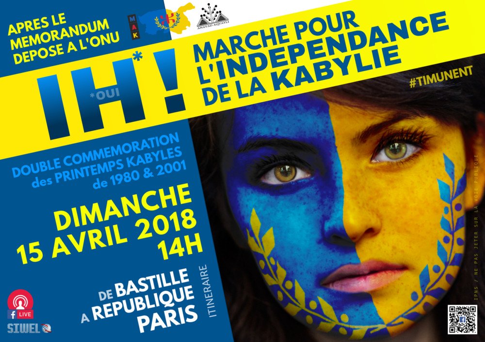 Modalités de mise en place de Laεnaya taqvaylit (l’Anaya kabyle) ou le corps de protection de la Kabylie (Communiqué de l’Anavad)