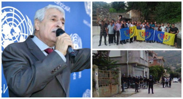 Le président Ferhat Mehenni somme l’Algérie de libérer la quinzaine de militants du MAK arrêtés ce matin