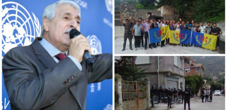 Le président Ferhat Mehenni somme l’Algérie de libérer la quinzaine de militants du MAK arrêtés ce matin