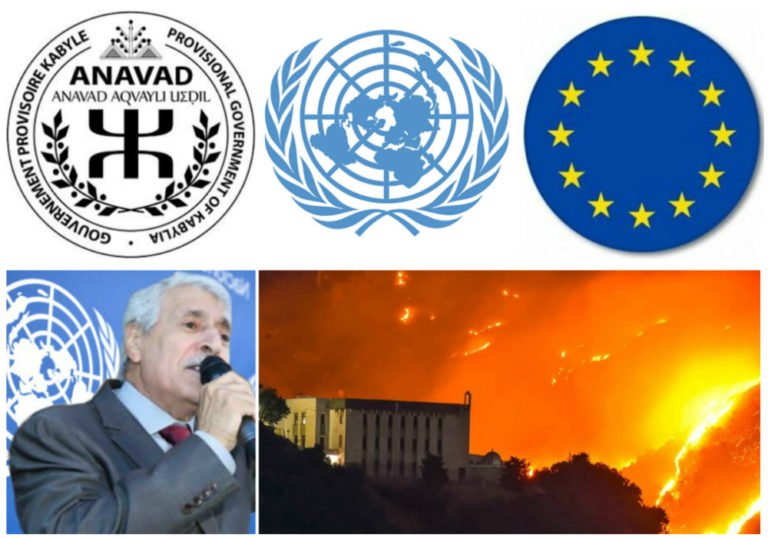 Kabylie : L’Anavad appelle l’ONU et l’UE au devoir d’ingérence écologique