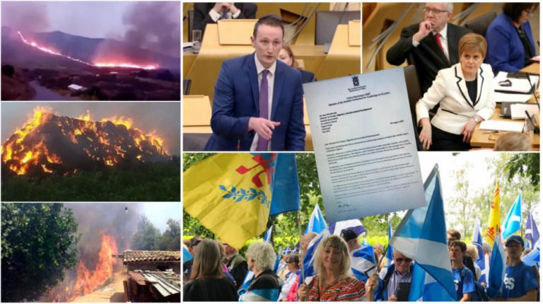 Incendies criminels en Kabylie : le gouvernement écossais saisi par le député Fulton MacGregor