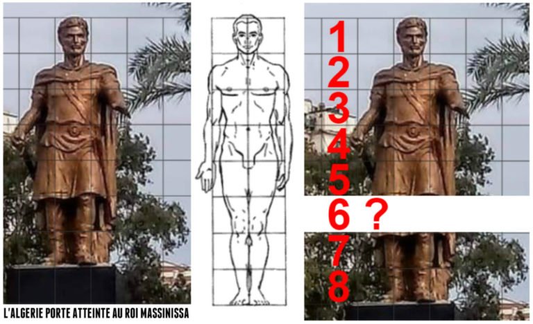Atteinte au Roi de la Numidie : L’Algérie coloniale inaugure une statue de Massinissa « court sur pattes »