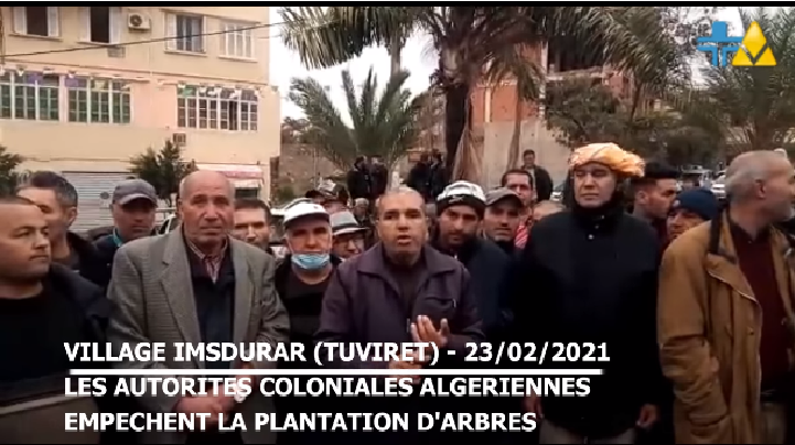 LE SOUS-PRÉFET COLONIAL D’IMECHDALEN REFUSE UNE PLANTATION D’ARBRES DANS LE VILLAGE IMESDOURAR