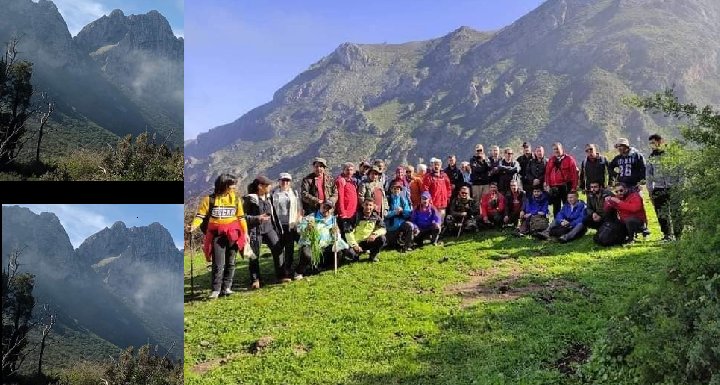 UNE RANDONNÉE MUSCLÉE SUR LES HAUTEURS DE BOUKHELIFA ET DE TICHY !