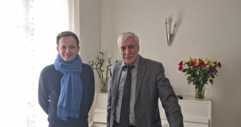 LE PRÉSIDENT FERHAT MEHENNI RENCONTRE LE DÉPUTÉ PIERRE-YVES BOURNAZEL