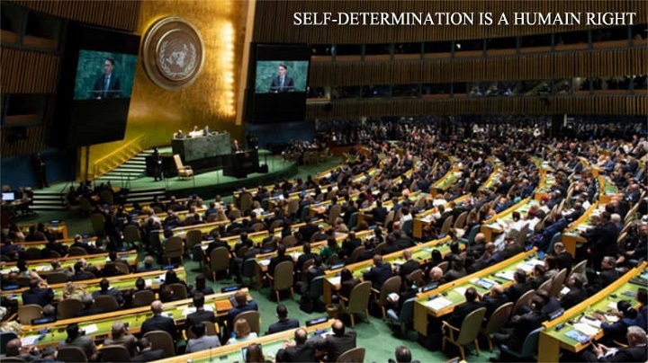 L’UNPO INTERPELLE L’ONU SUR LE PRINCIPE DE L’AUTODÉTERMINATION DES PEUPLES