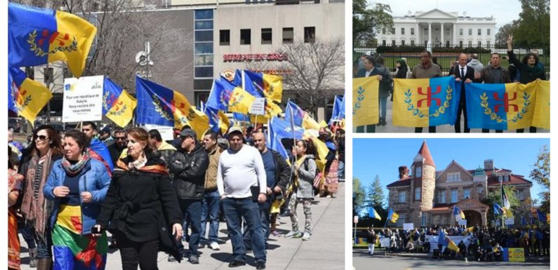 Marches et rassemblements en Amérique du nord pour commémorer les Printemps de Kabylie