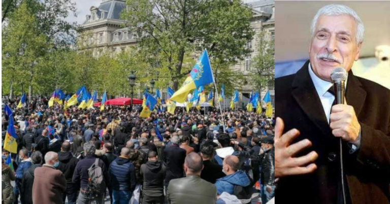RASSEMBLEMENT UNITAIRE KABYLE À PARIS : LE PRÉSIDENT FERHAT MEHENNI REMERCIE LES ORGANISATEURS