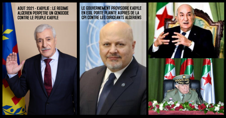 GÉNOCIDE CONTRE LE PEUPLE KABYLE : DÉPÔT DE PLAINTE A LA CPI CONTRE LE RÉGIME ALGÉRIEN
