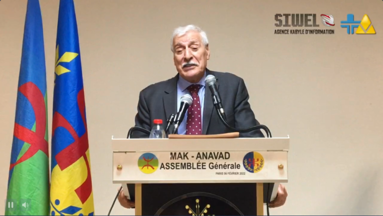 DISCOURS DU PRÉSIDENT FERHAT MEHENNI PRONONCÉ LORS DE L’AG DU MAK-ILE-DE-FRANCE