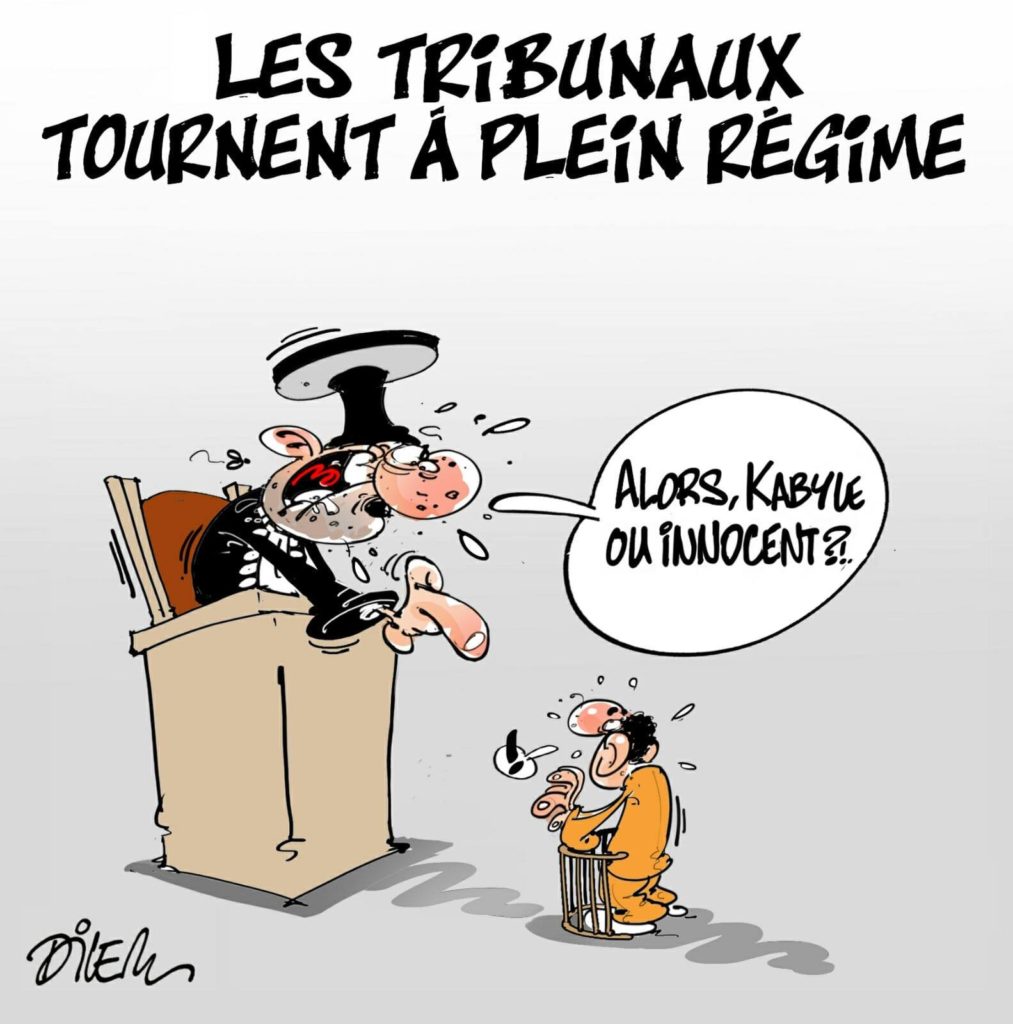 DR / Caricature de Dilem paru dans le journal Liberté