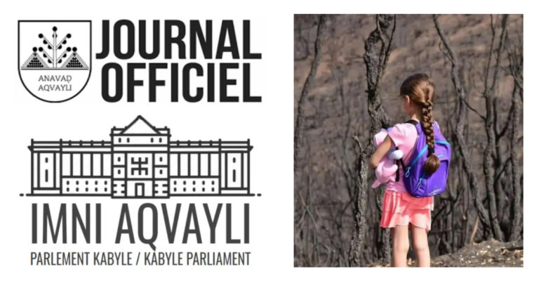 Paru au Journal Officiel de la Kabylie : Décret portant institution de la Journée nationale de la RESILIENCE KABYLE « ASS N DDKIR »