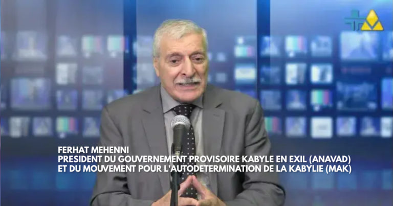 Ferhat Mehenni : Le soutien à Israël face au terrorisme du Hamas