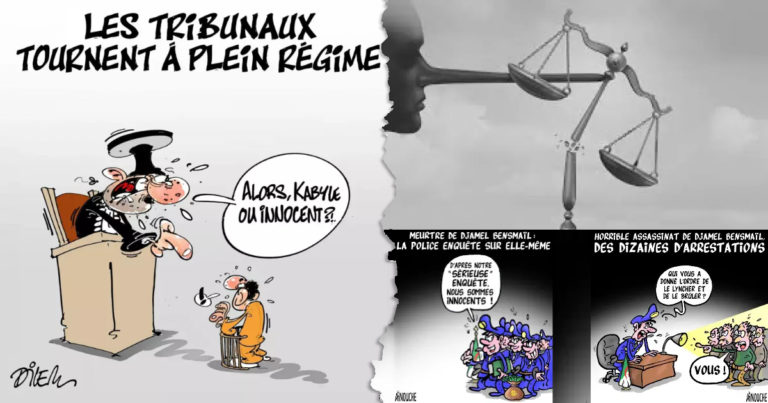 LE CRIME JUDICIAIRE ALGÉRIEN CONTRE LARBAA NAT IRATEN ET LA KABYLIE