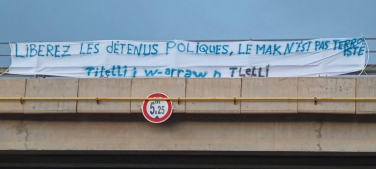 Mobilisation du peuple kabyle pour la liberté et l’autodétermination