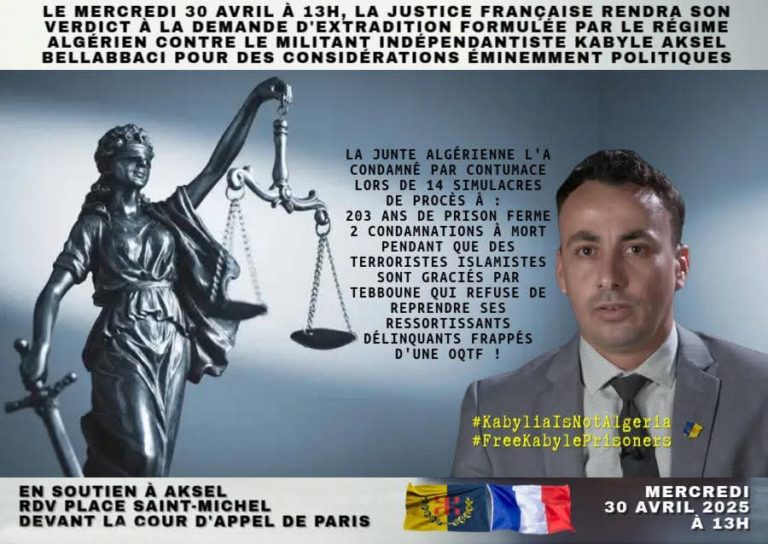 Le 30 avril, la justice française face au mensonge du régime algérien
