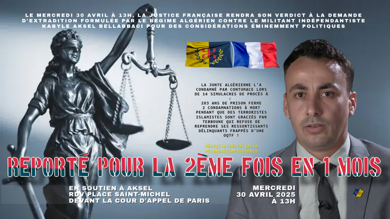 Demande d’extradition d’Aksel Bellabbaci : le délibéré reporté pour la deuxième fois