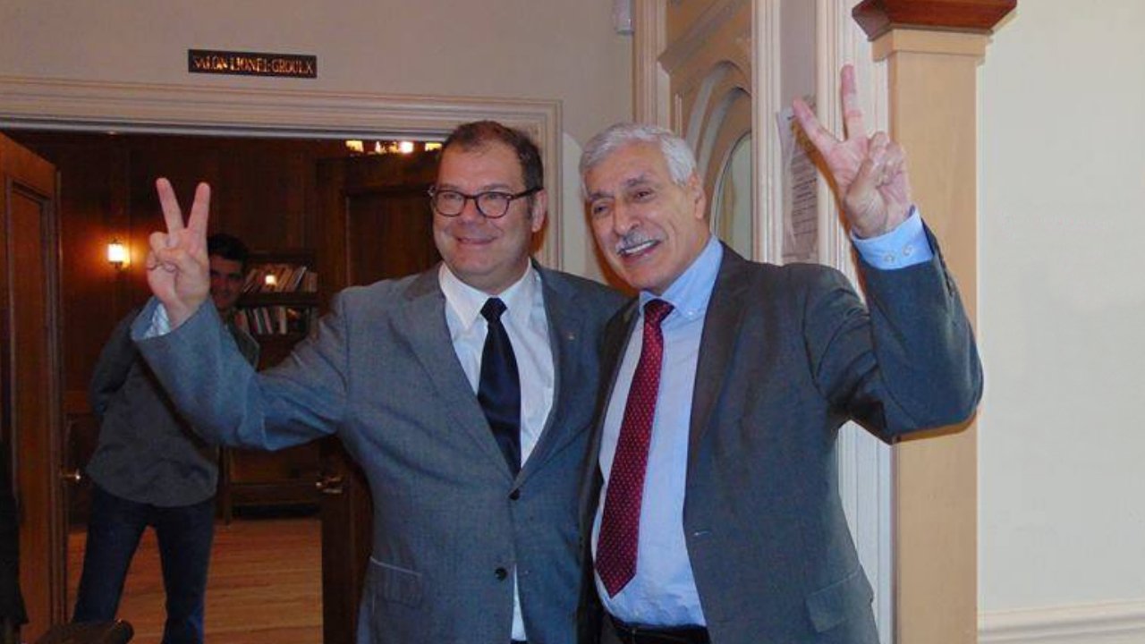 Ferhat Mehenni félicite Mario Beaulieu pour sa réélection à la Chambre des communes du Canada