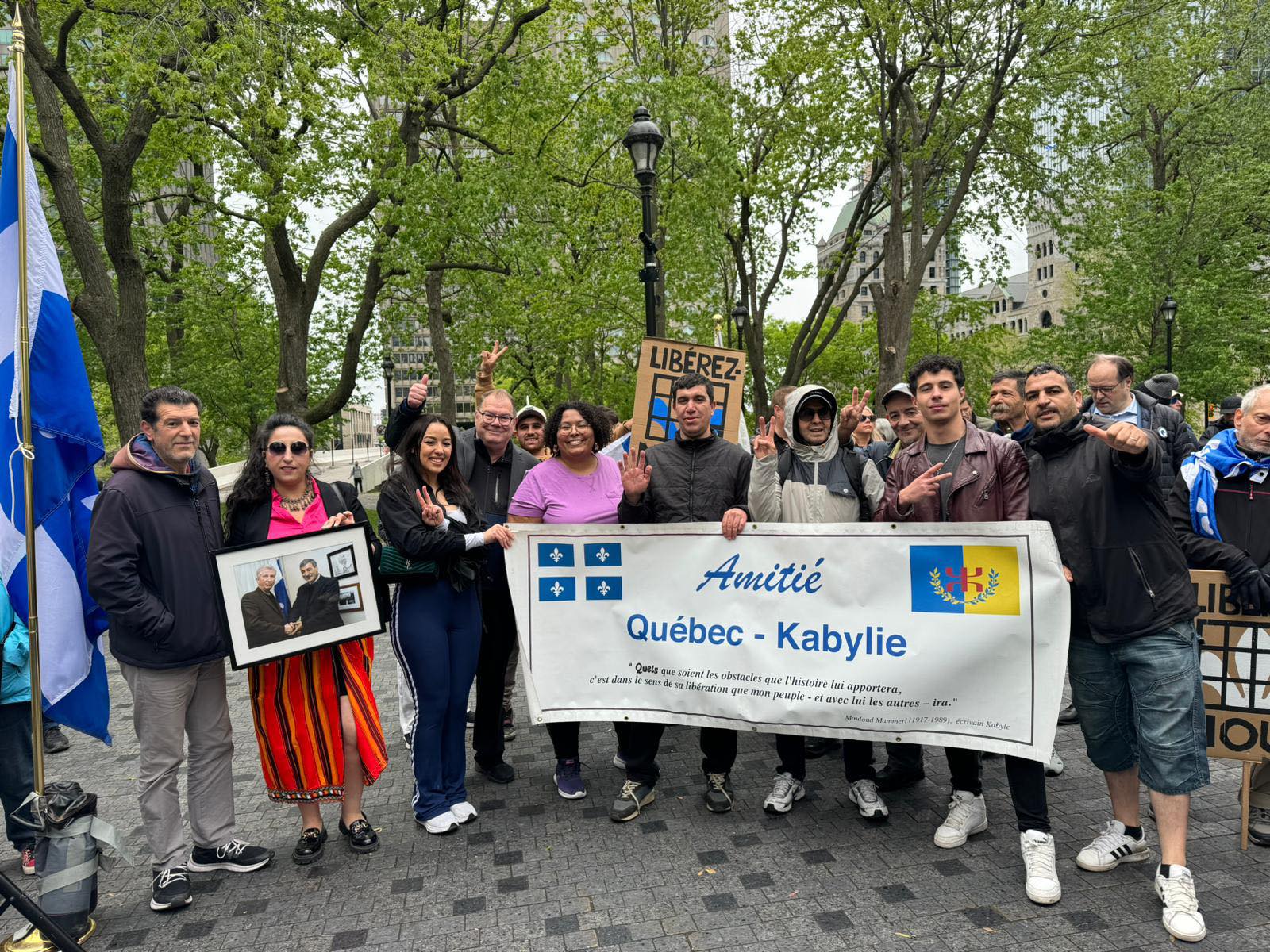 Montréal : la Kabylie aux côtés du Québec pour la Journée des Patriotes