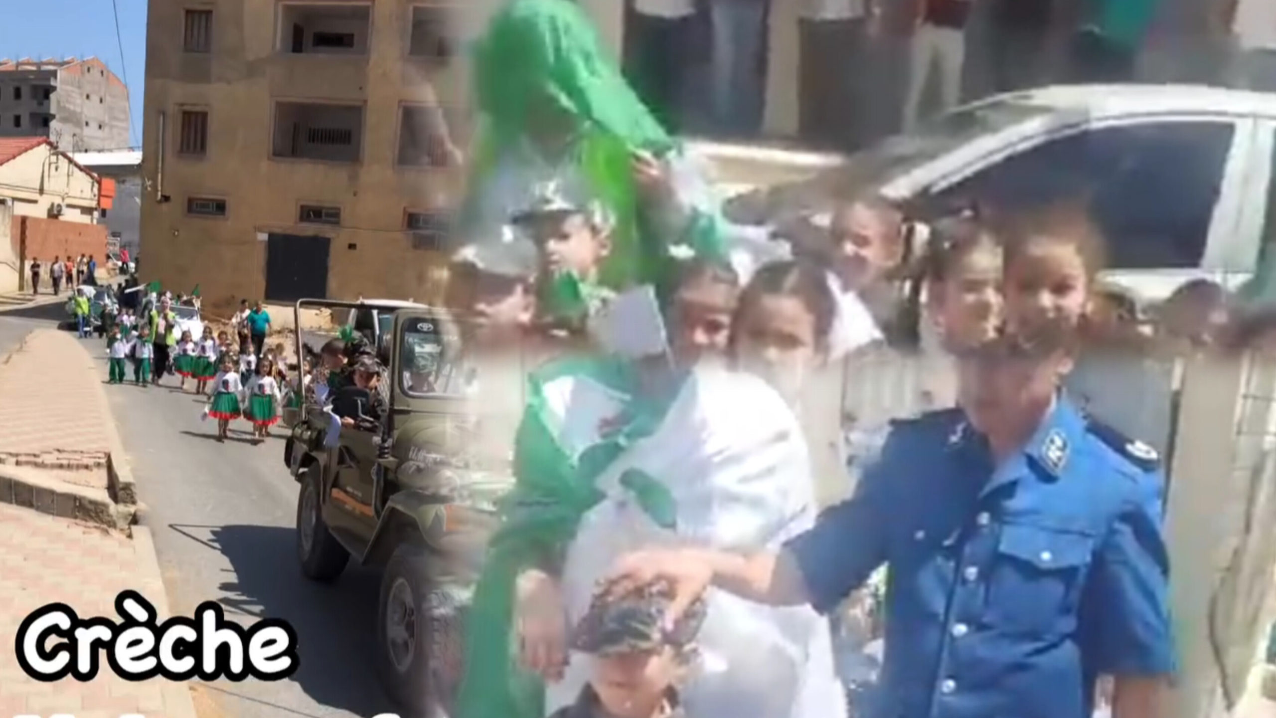 Maâtkas : Des enfants instrumentalisés par le régime algérien dans une mascarade patriotique