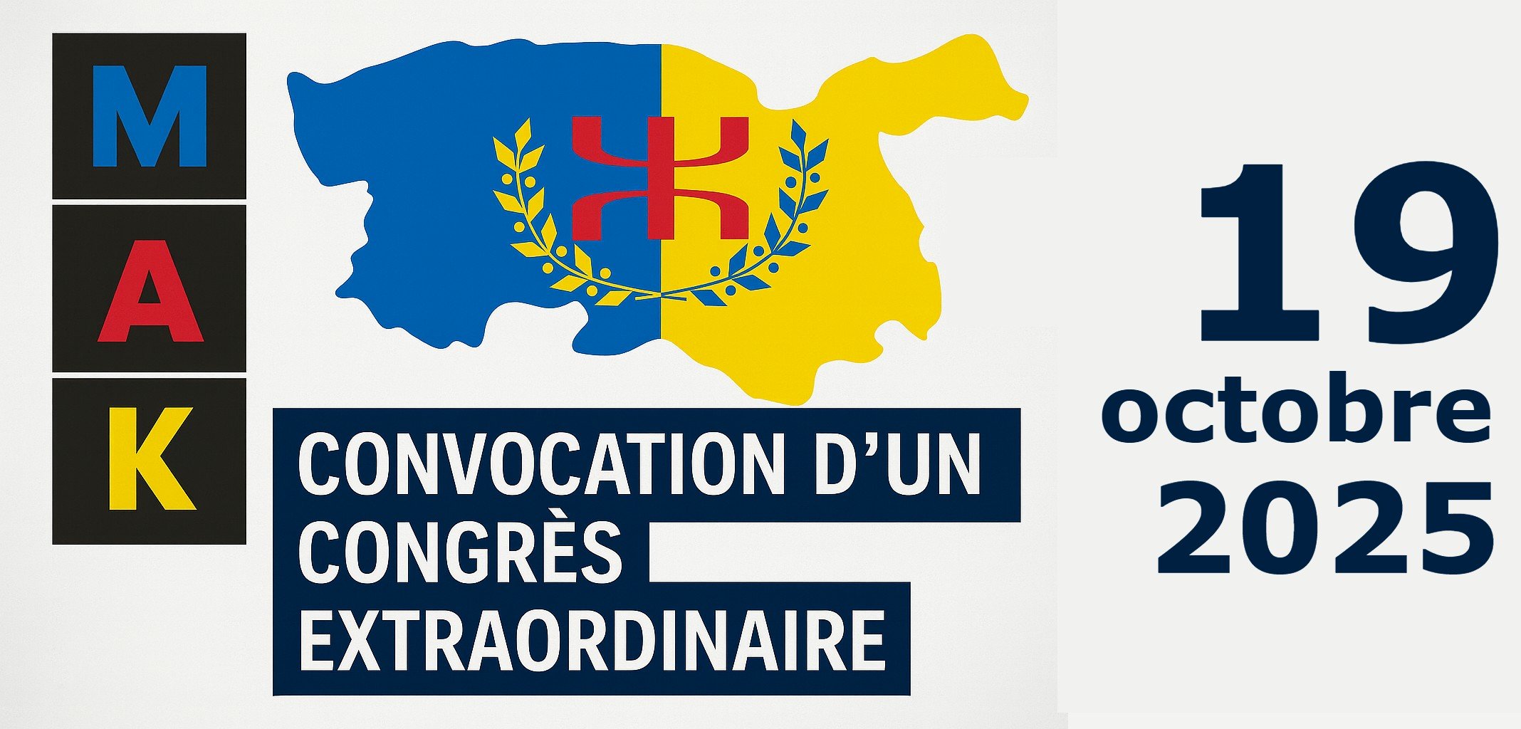 Convocation d’un congrès extraordinaire du MAK pour le 19 octobre 2025
