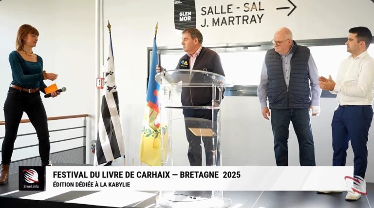 Inauguration du Festival du Livre de Bretagne 2025 : hospitalité bretonne et affirmation kabyle