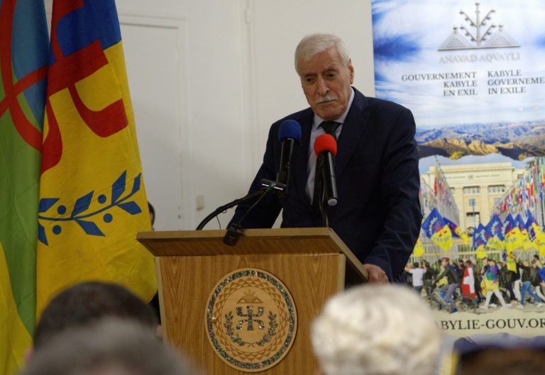 Ferhat Mehenni : « J’ai l’insigne honneur d’accomplir la mission la plus noble de la vie d’une nation… »