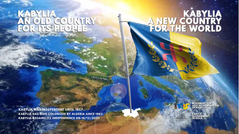 Historic — Kabylia Officially Proclaims Its Independence