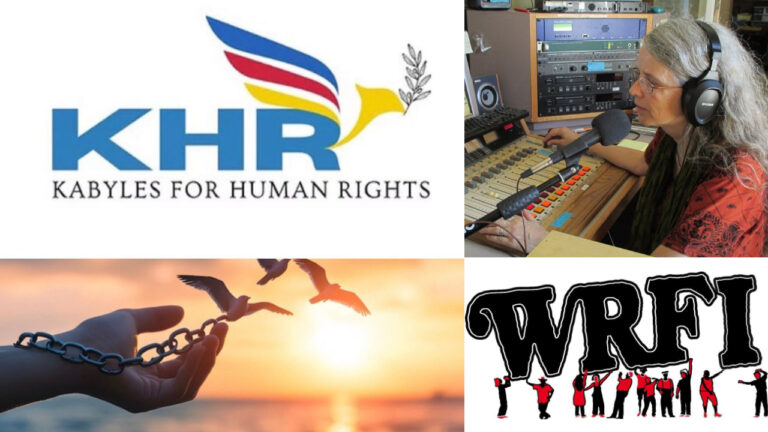FLASH INFO | Vendredi 15h (Kabylie / France) : L’ONG Kabyles for Human Rights à l’antenne de la radio WRFI pour une émission spéciale sur les droits humains
