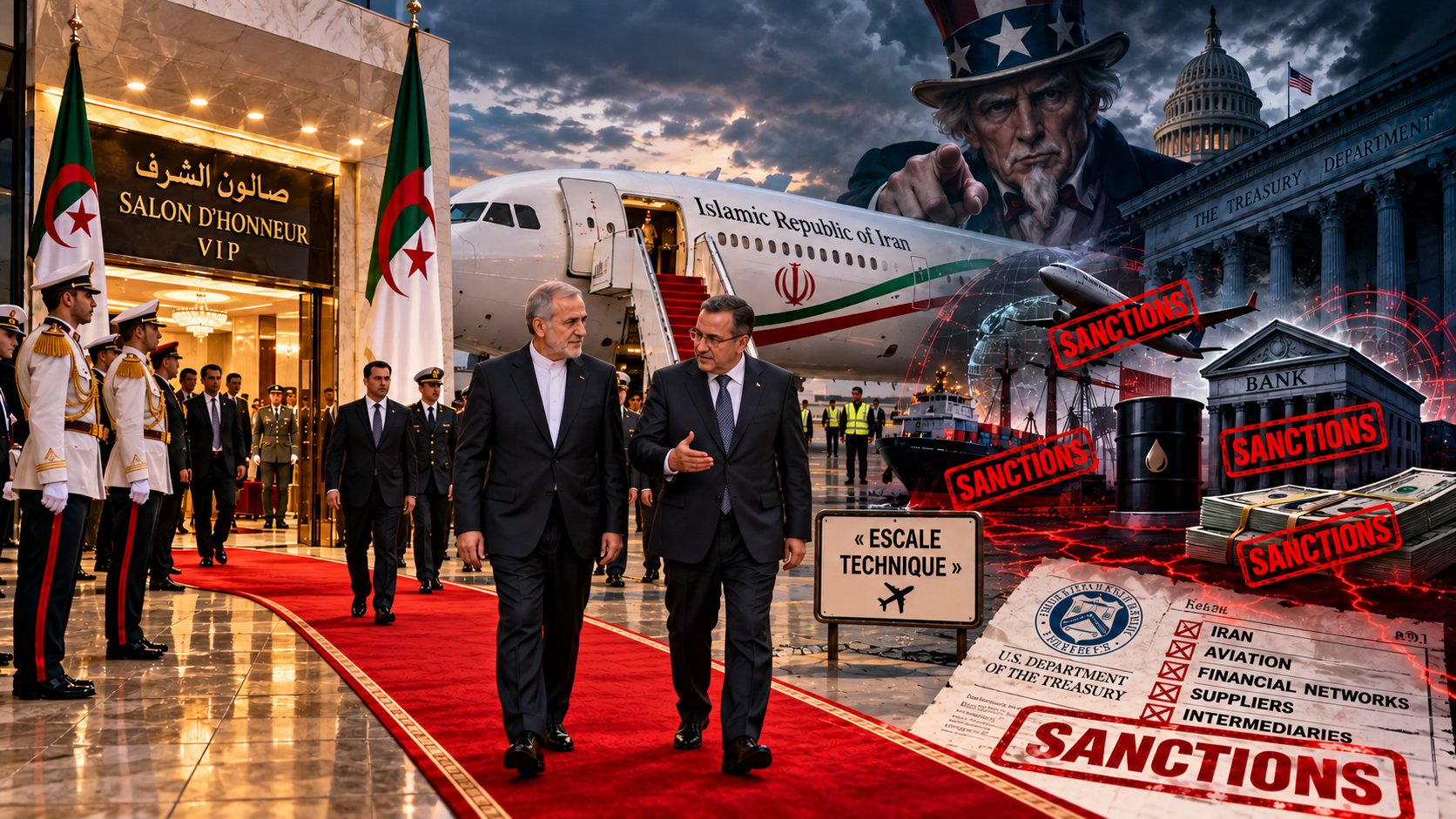 « L’Algérie est la petite sœur de l’Iran » : l’accueil de Pezeshkian à Alger face au couperet des sanctions américaines