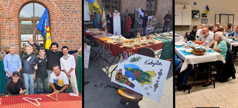 La Kabylie présente à la Fête de la Saint-Rémy à Ittre, en Belgique