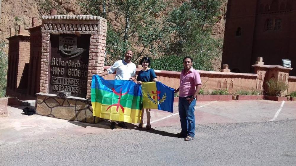 MAK : La Secrétaire nationale aux Relations avec les peuples amazighs rend visite aux Amazighs du Sud-Est marocain