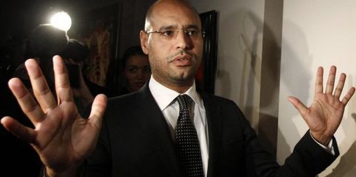 Le fils de Kadhafi tient tête aux manifestants Le fils de Kadhafi tient tête aux manifestants