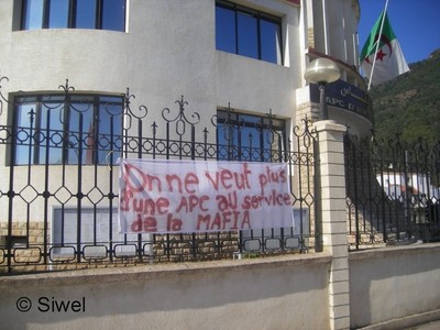 Les habitants d'Aokas ferment le siège de l'APC Les habitants d'Aokas ferment le siège de l'APC