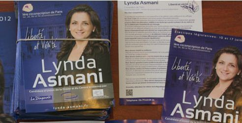 Lynda Asmani, une candidate kabyle en campagne Lynda Asmani, une candidate kabyle en campagne