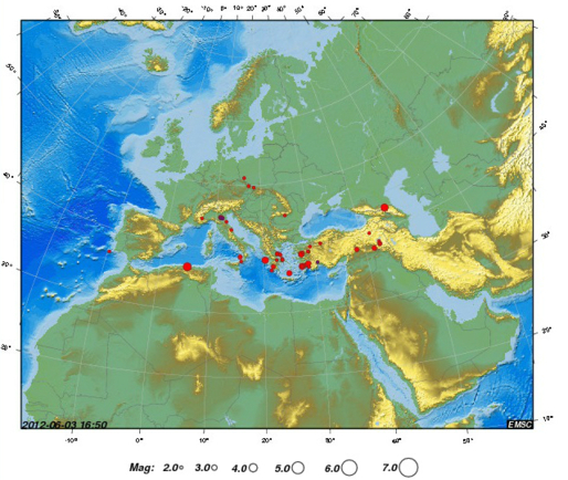 Vgayet : un séisme de magnitude 4.0 sur l'échelle de Richter Vgayet : un séisme de magnitude 4.0 sur l'échelle de Richter