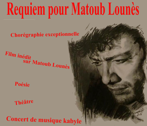 Requiem pour Matoub Lounès au conservatoire de musique et d'art dramatique de Montréal. Requiem pour Matoub Lounès au conservatoire de musique et d'art dramatique de Montréal.